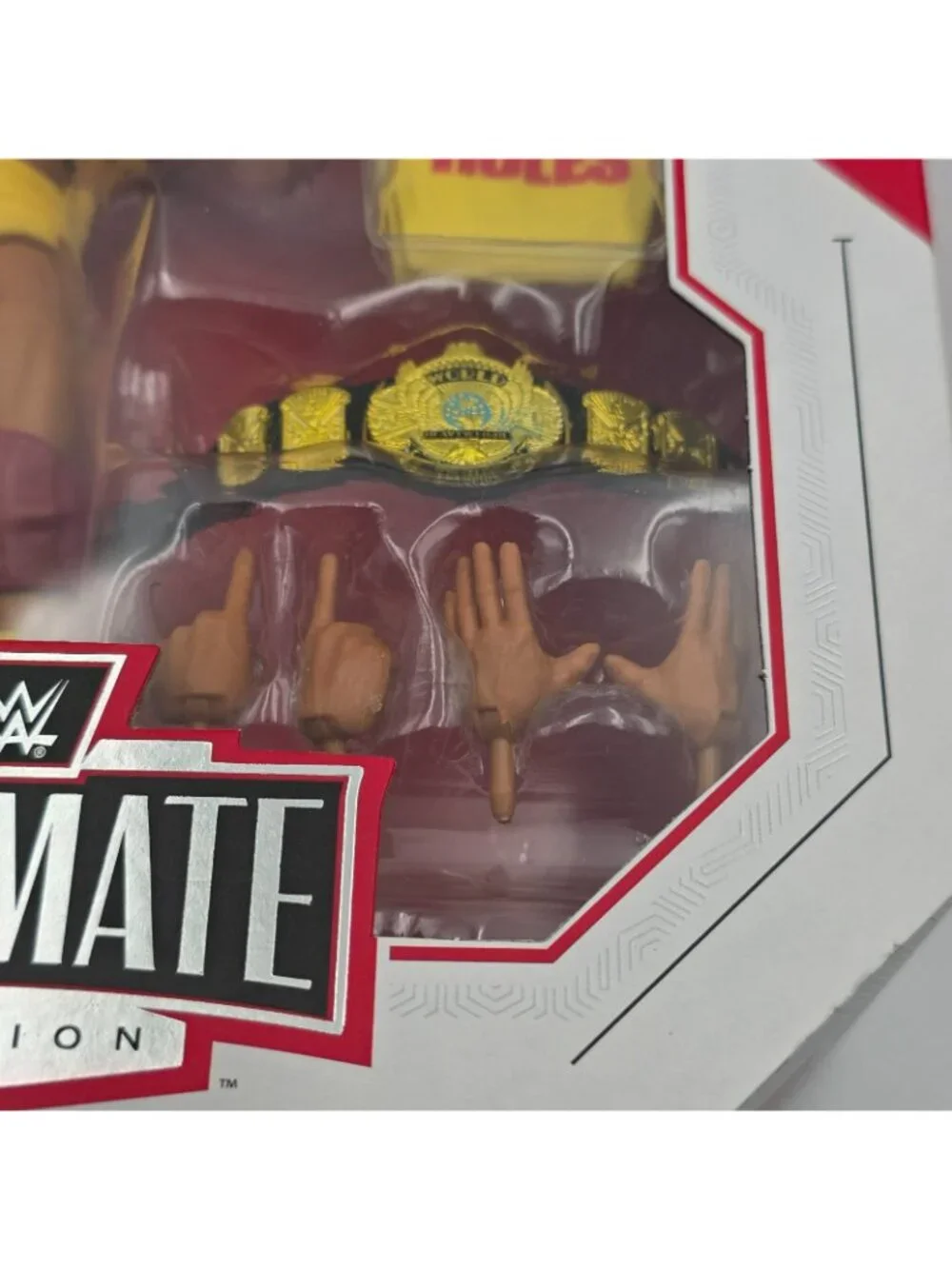 Hulk Hogan WWE Ultimate Edition 30 Wrestling Figure Mattel Ripping Shirt NIB